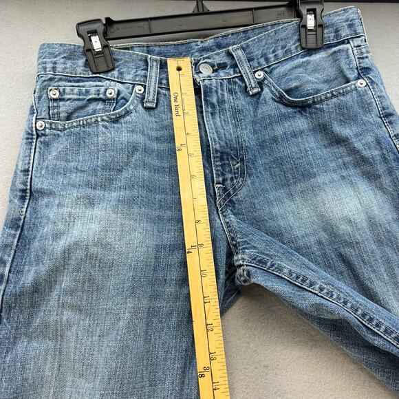 Levi's 514 Jeans Men's 29x32 Blue Straight Leg Medium Wash Normcore Dad Jeans - Picture 5 of 11